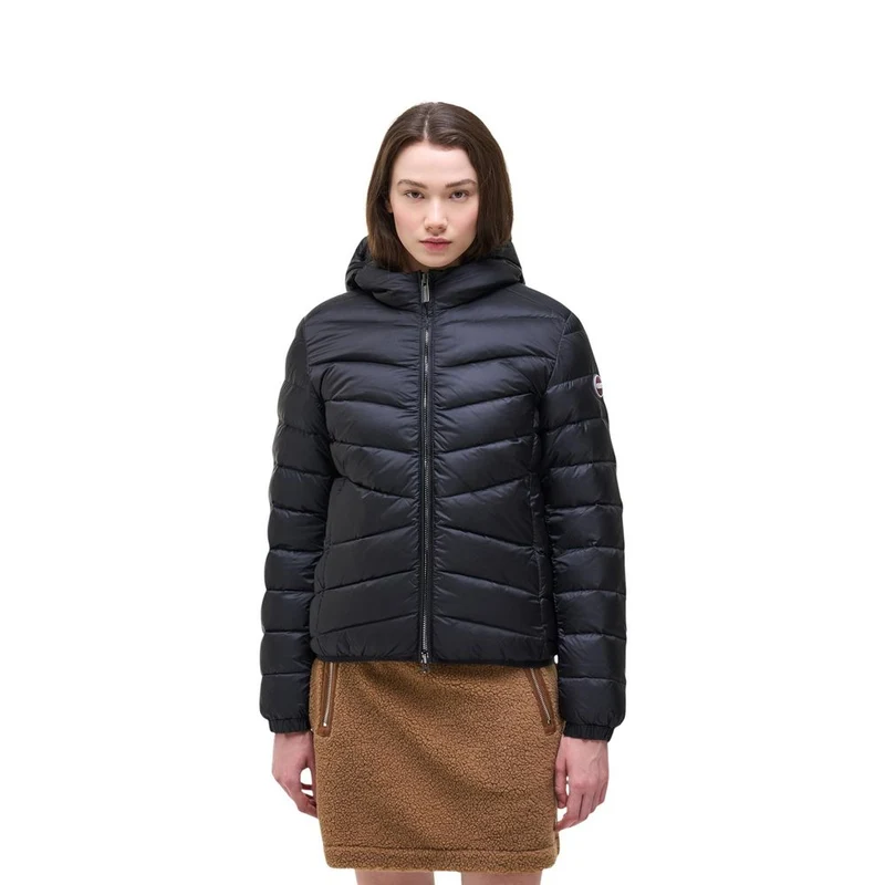 Colmar Originals Black Polyamide Full-Length Jacket 3XL (52 EU)