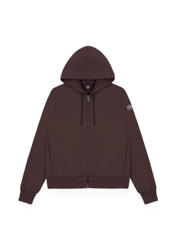 Colmar Burgundy Minimalist Zip-Up Hoodie standard XL