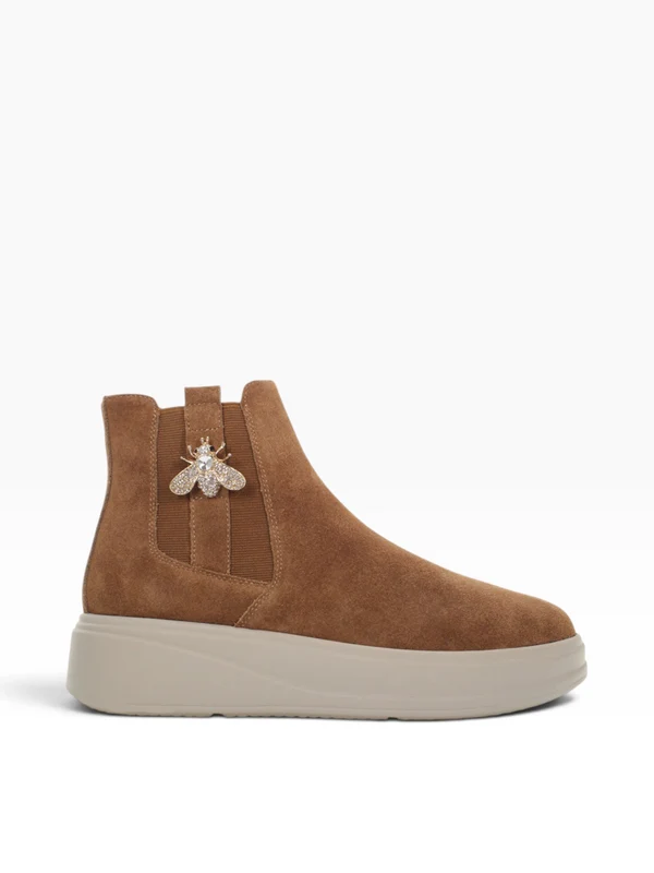 LUMBERJACK Beatles Con Zeppa Donna - 102695572 Cognac 40