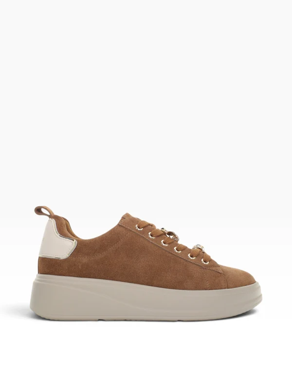 LUMBERJACK Sneaker Con Zeppa Donna - 102695575 Cognac 39