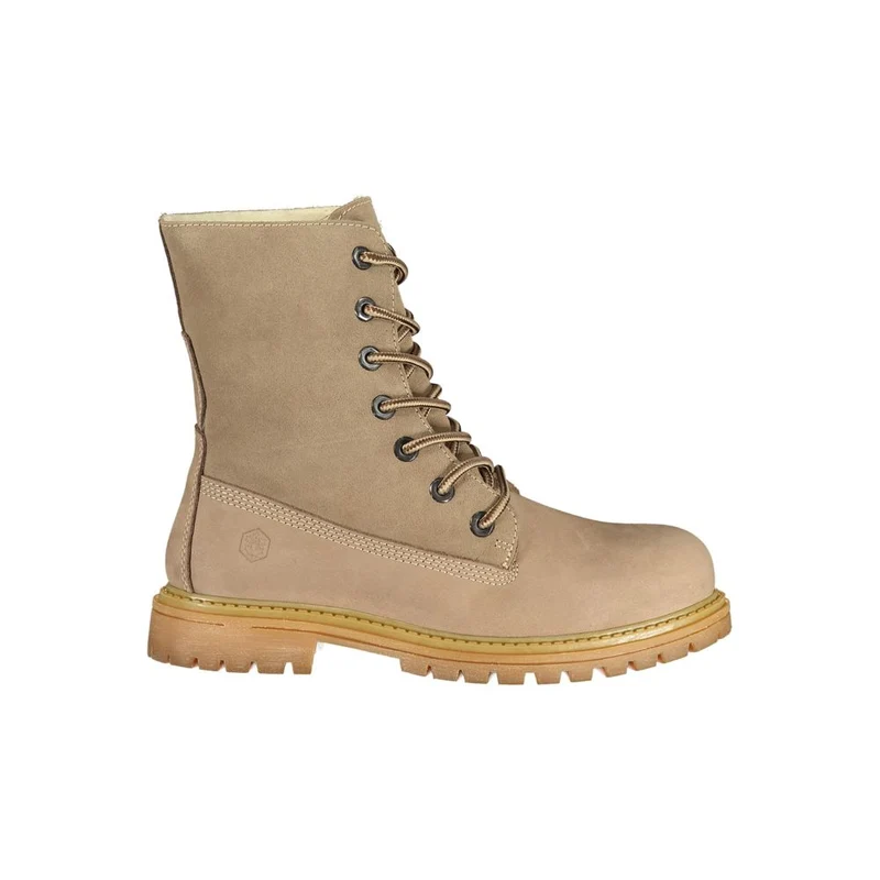 Lumberjack Beige Leather Women's Ankle Boot EU36/US6