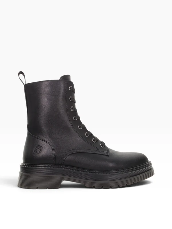LUMBERJACK Anfibi Tacco Medio Donna - 102697870 Nero 40