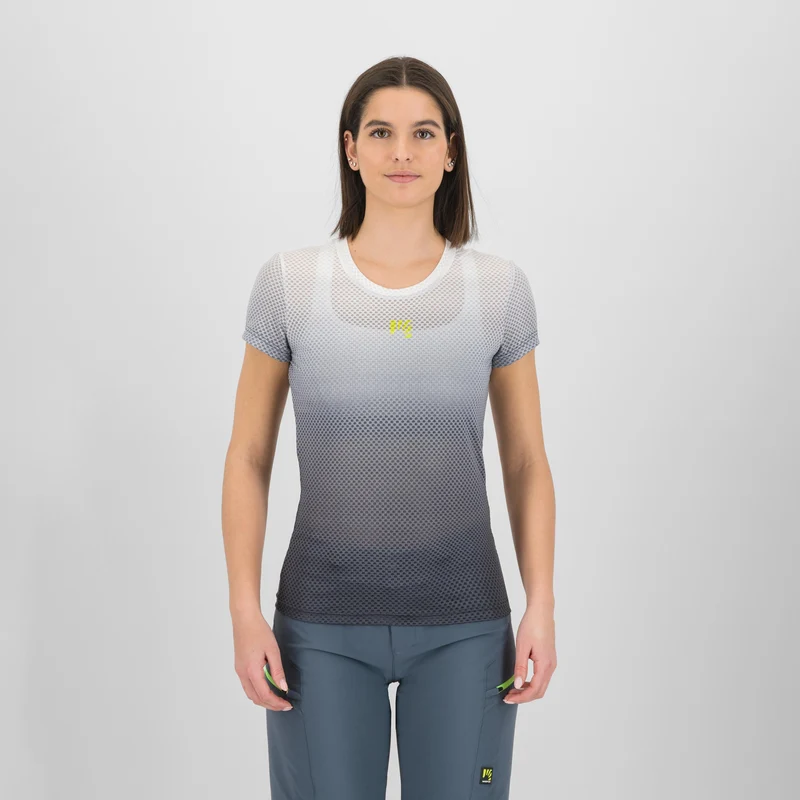Maglia intima donna Karpos Verve Mesh - Grigio XL / Grigio