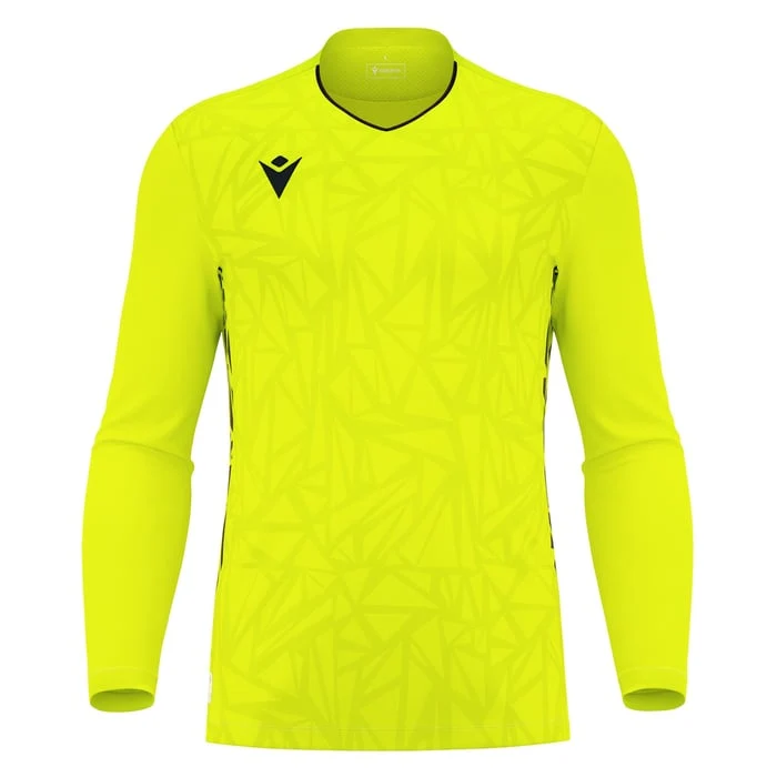 Macron Corvus Eco Goalkeeper Long Sleeve Shirt Neon Yellow / XXS