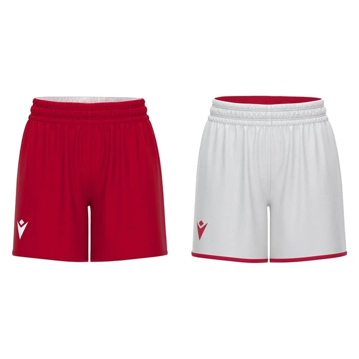 Macron F500 Women's Reversible Shorts Red / XL