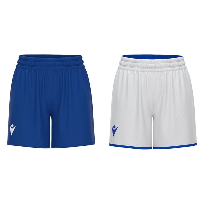 Macron F500 Women's Reversible Shorts Royal Blue / 4XL