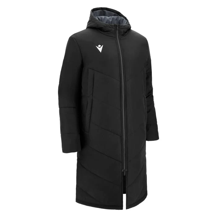 Macron Northland Long Bench Jacket Black / M