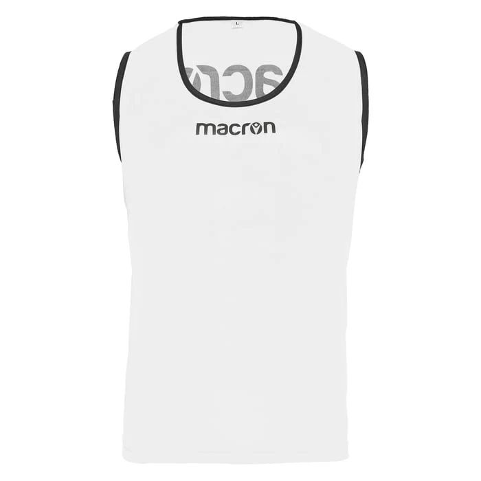 Macron PRACTICE+ Training Bibs (5 Pack) White / L