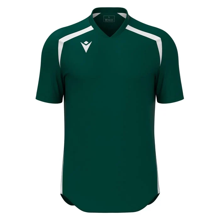 Macron Wyrm Short Sleeve Shirt Bottle Green / XXL