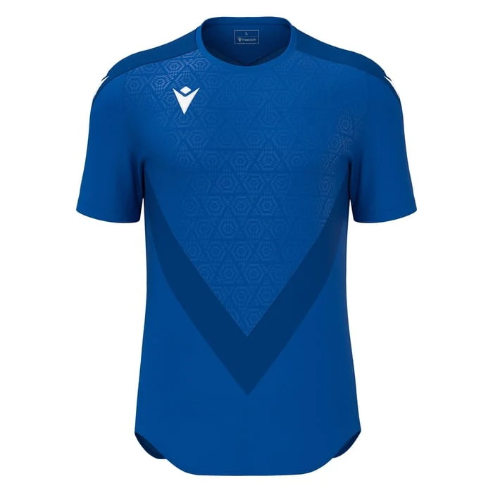 Macron Wisp Short Sleeve Shirt Royal Blue / M