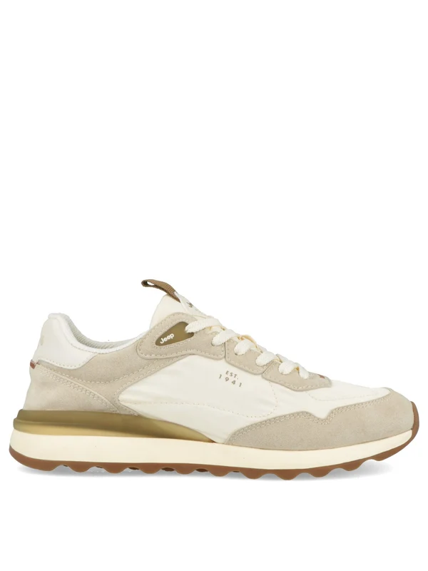 JEEP Jara Sneaker Bassa Uomo - JM61020A Bianco 44