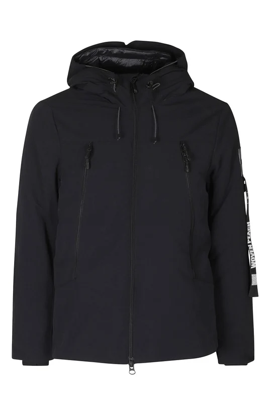 Outhere Technical Nylon Short Jacket With Fixed Hood And Zip Closure standard L