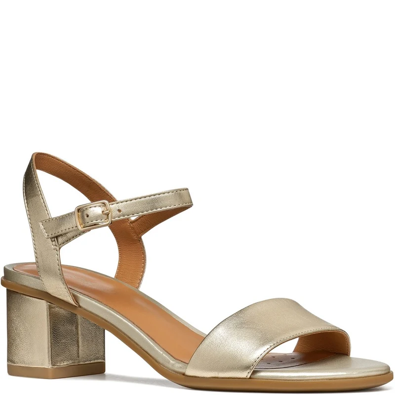 Geox D Aurely 50 Sandals LIGHT GOLD / 5