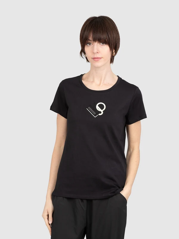 T-SHIRT LOGO ORO XL