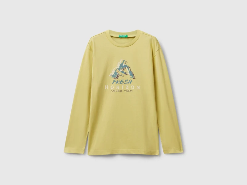T-shirt in cotone con stampa S