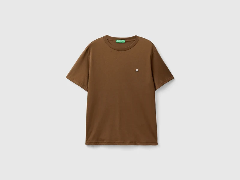 T-shirt basica 100% cotone bio M