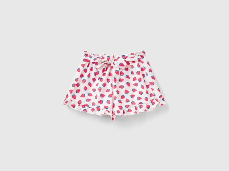 Bermuda con stampa frutta YS