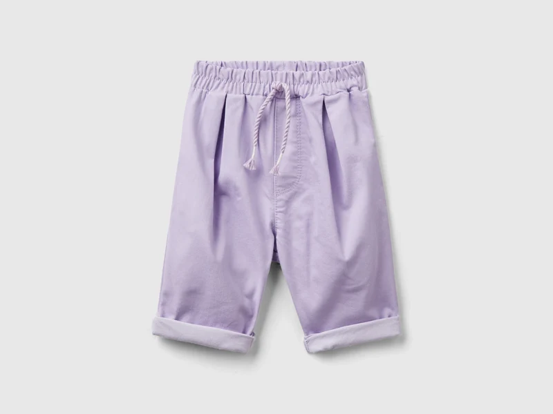 Pantaloni stretch con coulisse 68