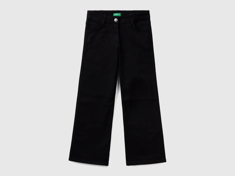Pantaloni a zampa stretch KL