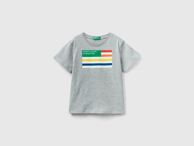 T-shirt 100% cotone bio con stampa 82