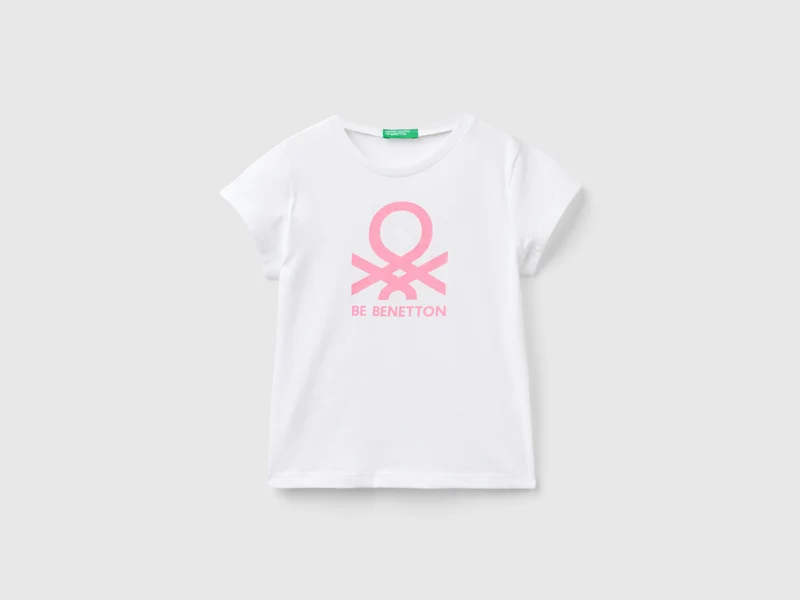T-shirt 100% cotone con stampa 98