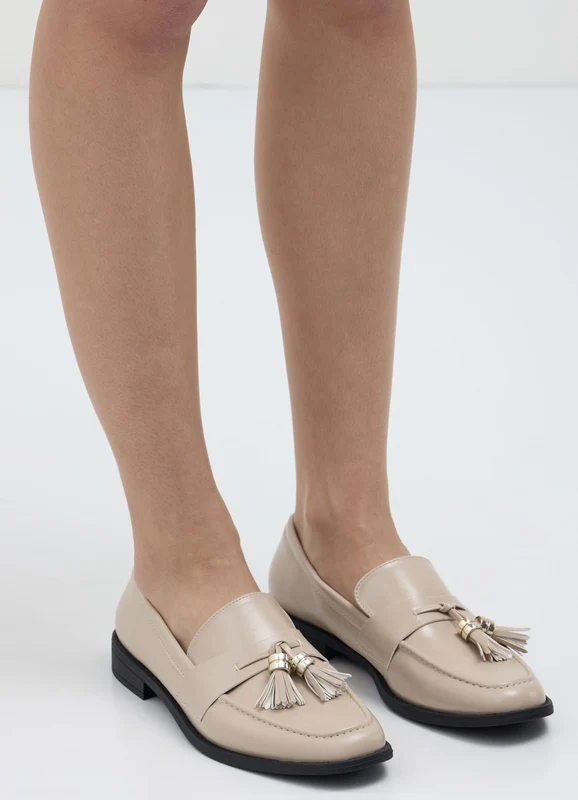 Mocassino slim con nappine 40