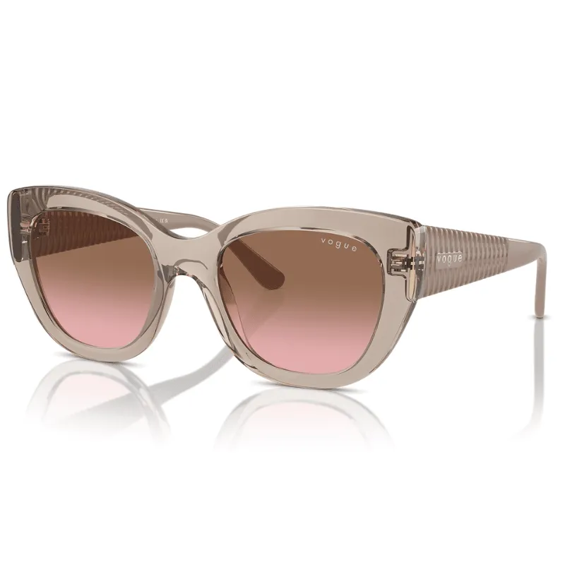 Óculos de Sol Feminino Vogue VO5567S Caramelo Translúcido