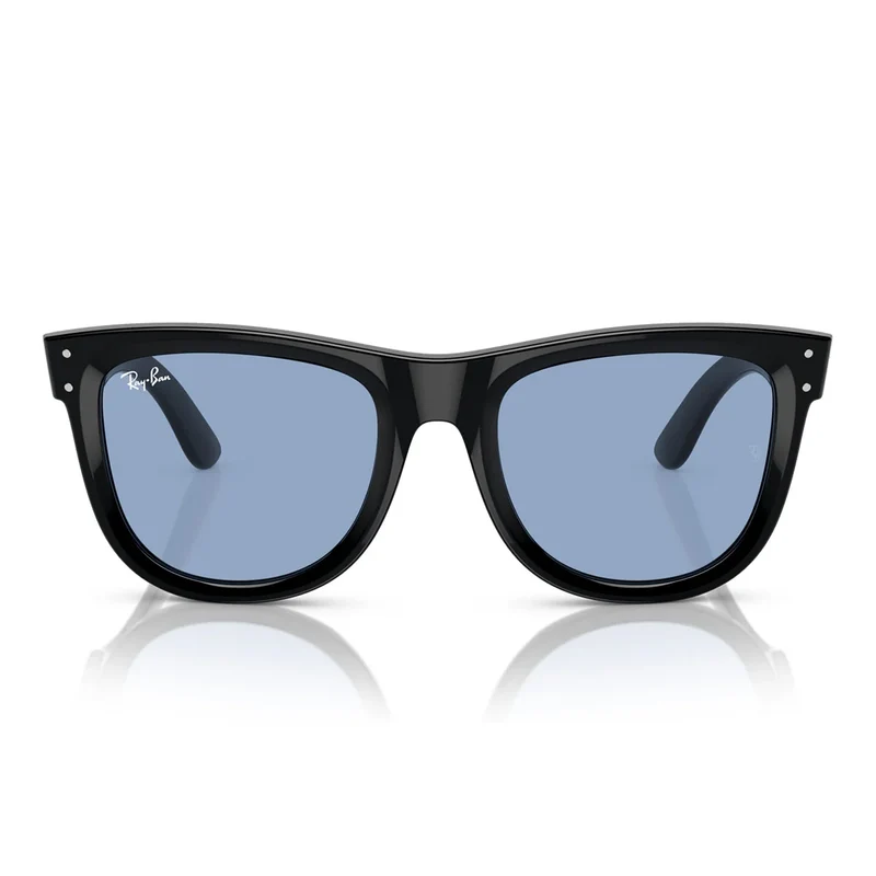 Ray Ban Sunglasses Rbr0502 S 667772 Wayfarer Reverse Black/Blue Unisex