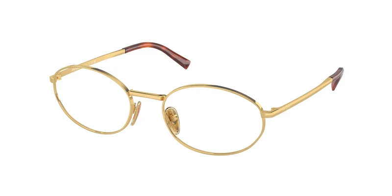 Prada 0PR A57V 54mm / 5AK1O1 - Gold / Demo Lens