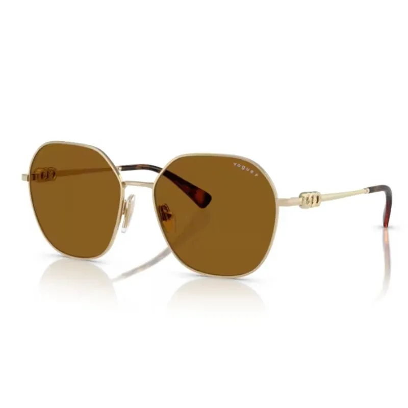 Óculos de Sol Vogue Polarizado Metal VO4318SB Dourado