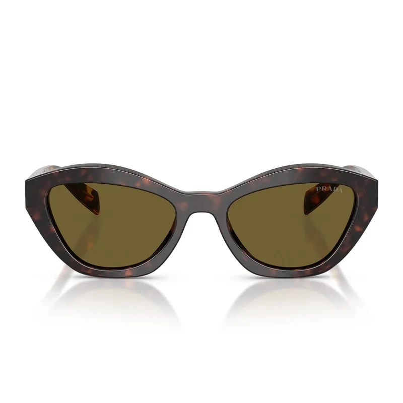 Prada Sunglasses Pra02 S 17 N09 Z Root Tortoise/Dark Brown Unisex