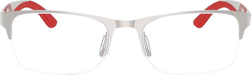 Ray-Ban 7551 Single Vision Full Frame Silver / + 0.75