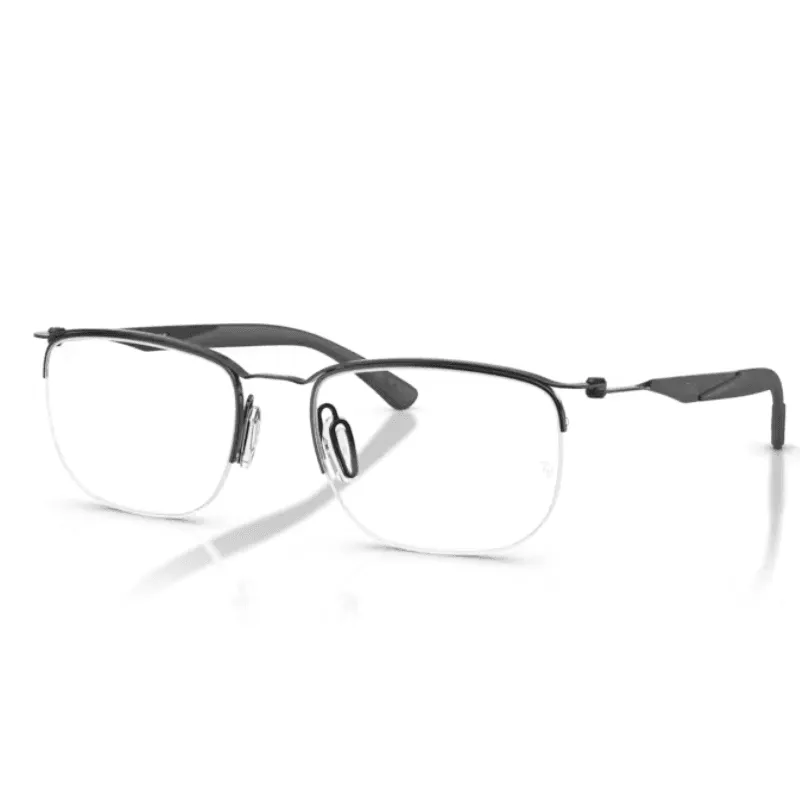 Óculos de Grau RayBan RX7552 Preto Fosco