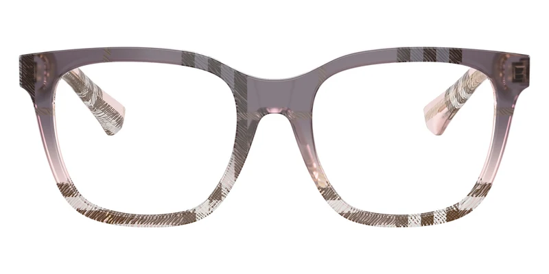 BURBERRY - BE2455 Check Gradient Bow 4220 / 50-19-140
