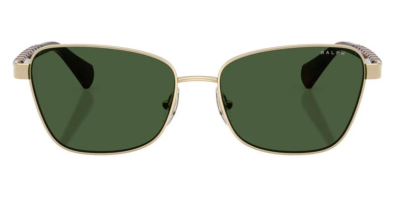 RALPH LAUREN - RA4149 Shiny Pale Gold / Dark Green 949071 / 56-16-145