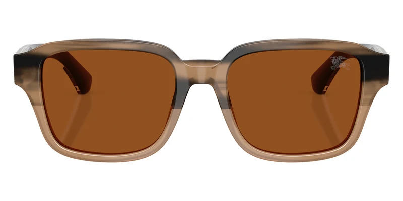 BURBERRY - BE4484F Striped Beige / Dark Brown 420773 / 53-18-145