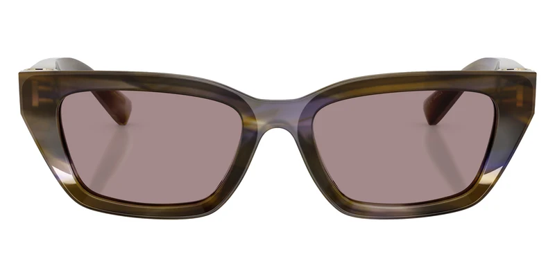 DOLCE&GABBANA - DG4532 Striped Olive / Violet 3447LA / 53-18-140