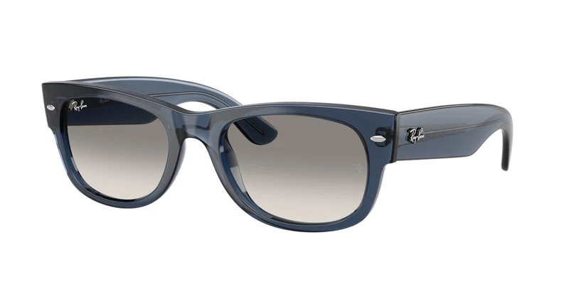 Ray-Ban 0RB0832S MEGA WAYFARER II 55mm / 684532 - Transparent Dark Blue / Clear Gradient Grey