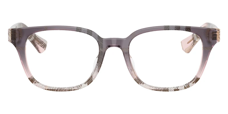 BURBERRY - BE2462D Check Gradient Bow 4220 / 50-18-140