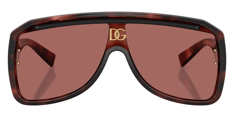 DOLCE&GABBANA - DG6205 Pink Havana / Dark Violet 347669 / 137-0-145