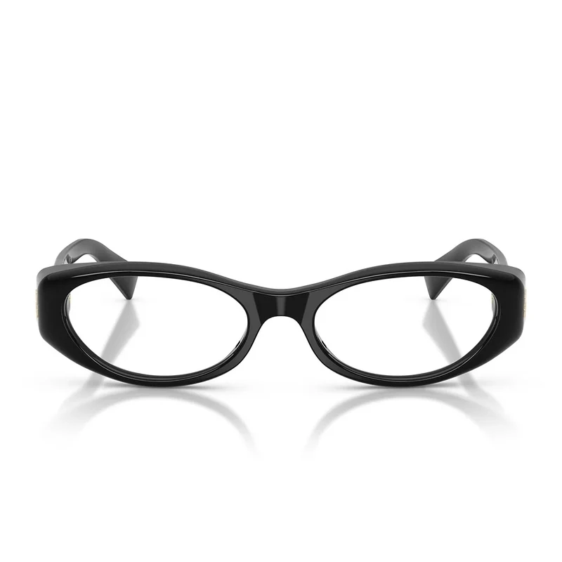 Miu Miu Eyeglasses Mu03 Zv 16 K1 O1 Black/Transparent Women