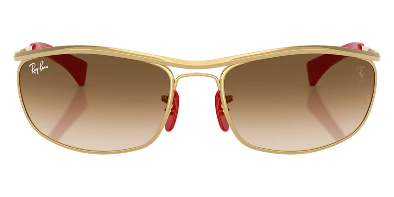 Ray-Ban - RB3819M Scuderia Ferrari Collection Gold / Brown F00851 / 62-18-125