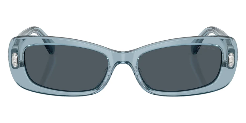 Swarovski - SK6071U Transparent Light Blue / Dark Gray 110887 / 53-16-145