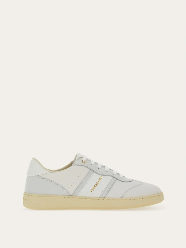 Ferragamo - Women's Low-Top Sneaker With Logo White 1 / 7
