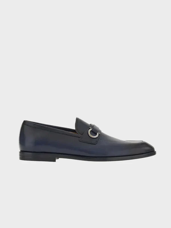Ferragamo - Men's Florio Loafers Navy / 10