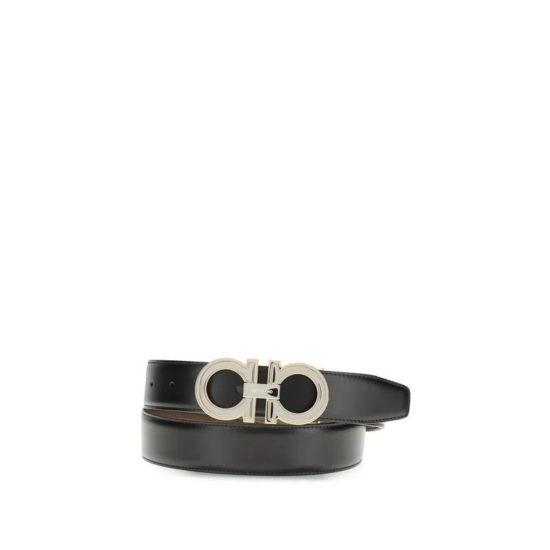Ferragamo Multicolor Calf Leather Bos Taurus Regular Belt 105 cm / 42 Inches