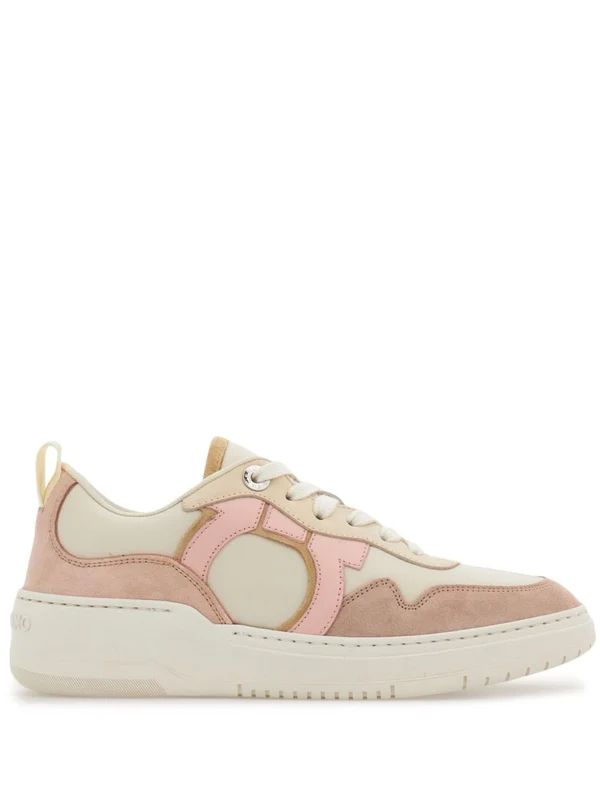 Ferragamo Gancini Leather Sneakers 5½