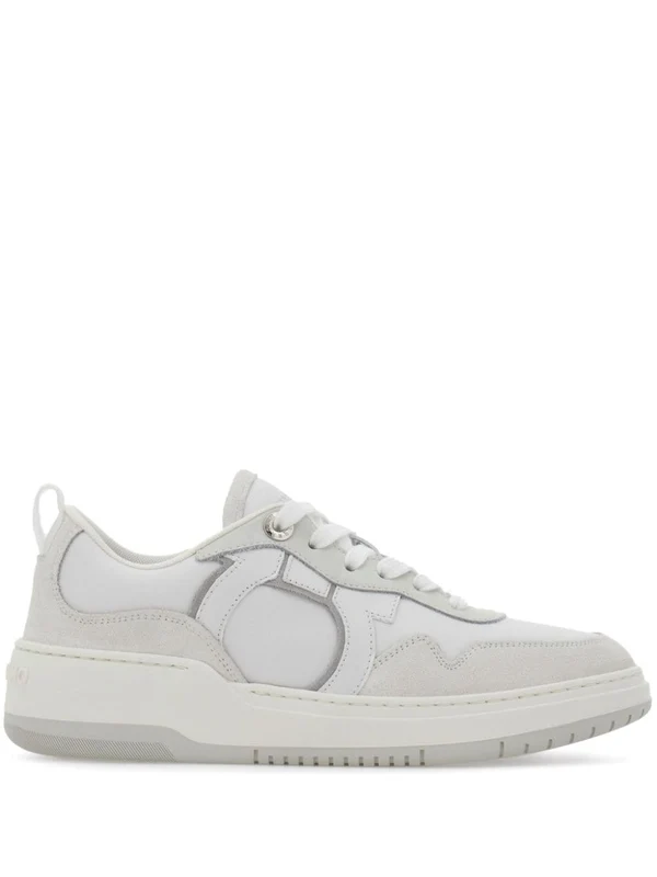 Ferragamo Gancini Leather Sneakers 8