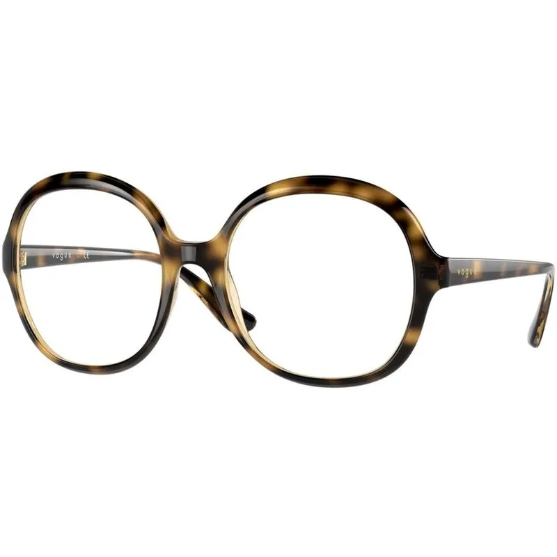 Vogue 0VO5412 W656 Mulheres Havana Escuro Square Frame Eyeglass