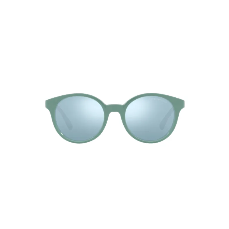 Óculos De Sol Emporio Armani Ea4185 53331n Azul Brilho Claro Lente Espelhada Azul Prata Tam 47